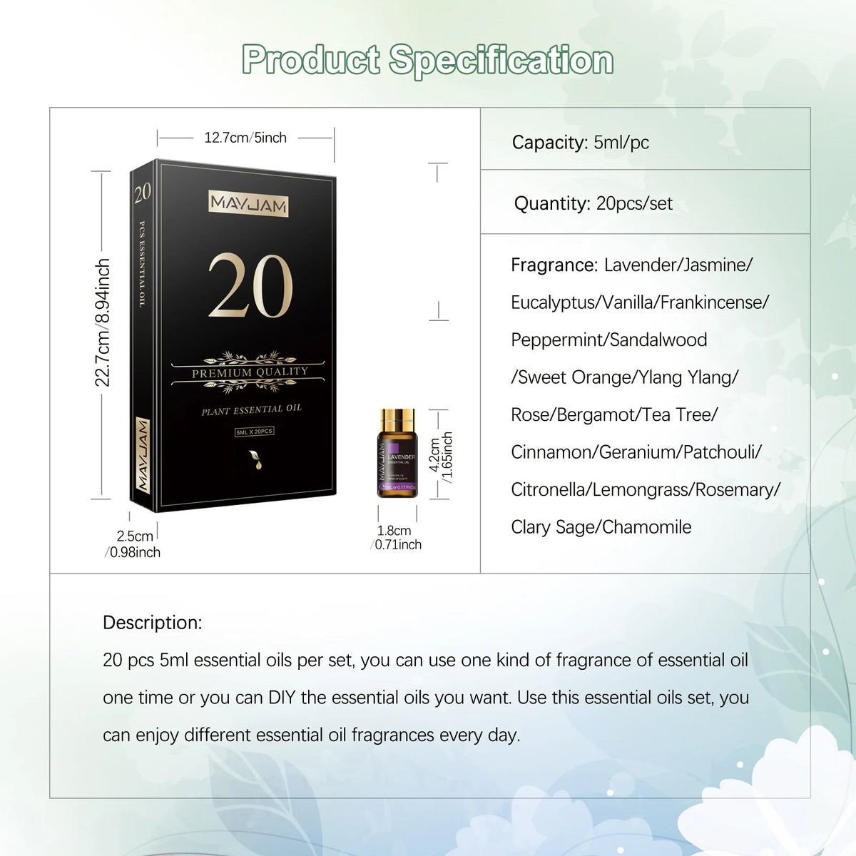 MAYJAM Aromatherapy Essential Oils