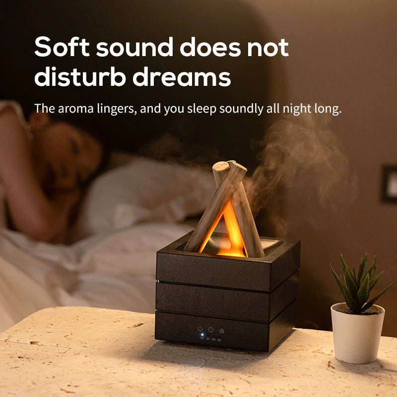 Bonfire Aromatherapy Diffuser - Create Calm Anywhere!