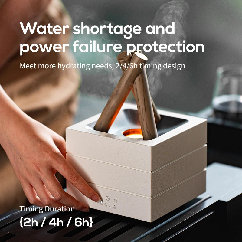 Bonfire Aromatherapy Diffuser - Create Calm Anywhere!